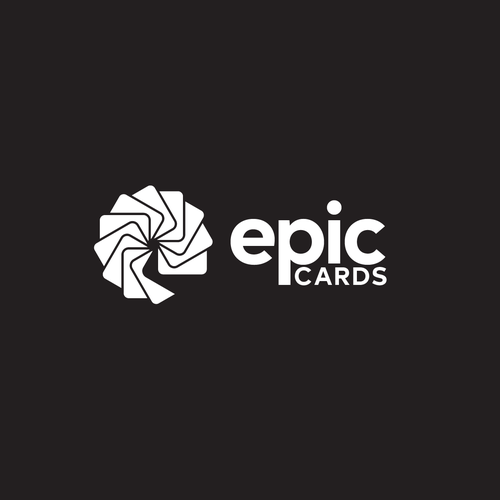 "Epic Cards" winning Logo design