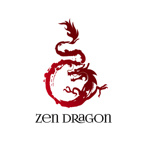 chinese dragon logo design