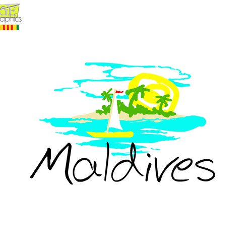 コンペ「logo for Maldives」のデザイン by delavieさん 