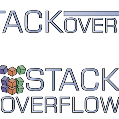 logo for stackoverflow.com Design por BDJ