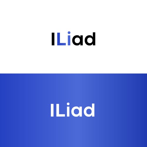 Iliad Logo Design Design by S H A Y