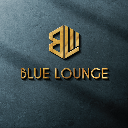 Blue lounge makeover Design by NINA GRAPHIX