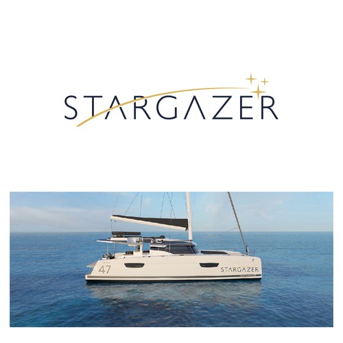 Stargazer Yacht Logo/Hull Design Contest Design by Jans...