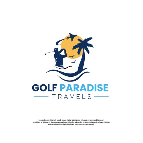We need a logo that encourage trust and willingness to play GOLF in PARADISE Design by özgealp