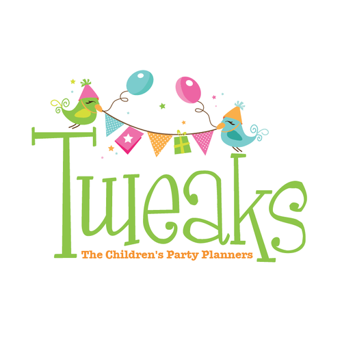 logo for Tweaks - The Children's Party Planners Design by PrettynPunk