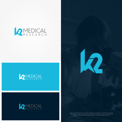 K2 Medical Research - Finding Cures for the Most Devastating Diseases in the World. Design by A B I G A I L™