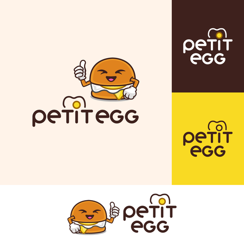 Fun and simple yet Classy logo for a Breakfast Sandwich company Design by Luel