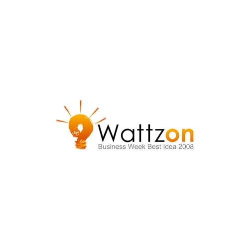 Help WattzOn (BusinessWeek Best Idea 2008) with a new logo Design by net64d