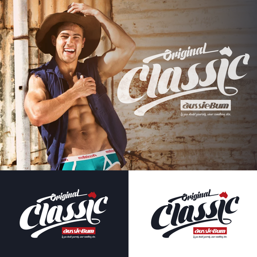 Design the logo for aussieBum's No1 Underwear range; Original Classic Design by MesinTempur