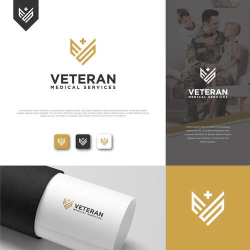 Veteran Medical Services Design by KHAN GRAPHICS ™