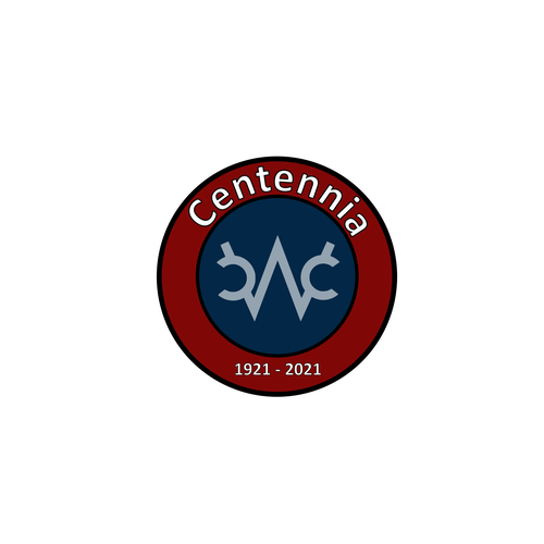 Design Centennial Anniversary Logo por satudaun