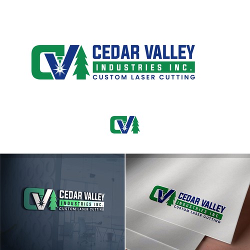 "Cedar Valley" winning Stationery