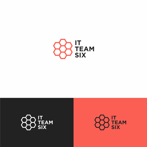 Hexagon Logo for IT integration & automation company Design by Sangkasa