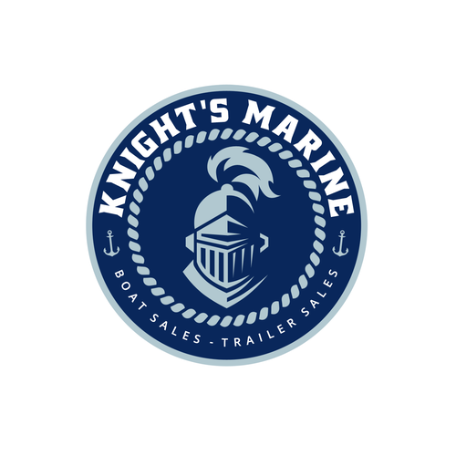 Knight Marine Logo Design by shyne33
