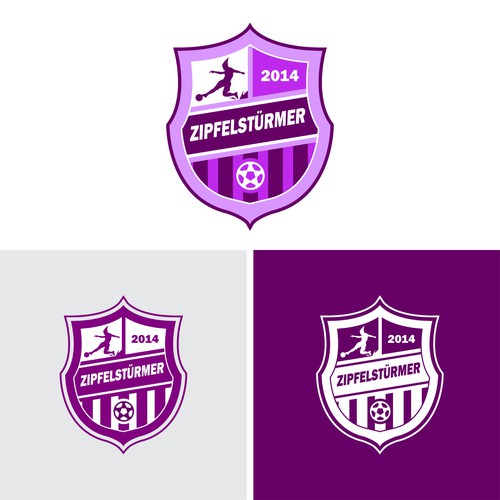 Logo for a german amateur hobby sports and soccer Team Diseño de brightoneart