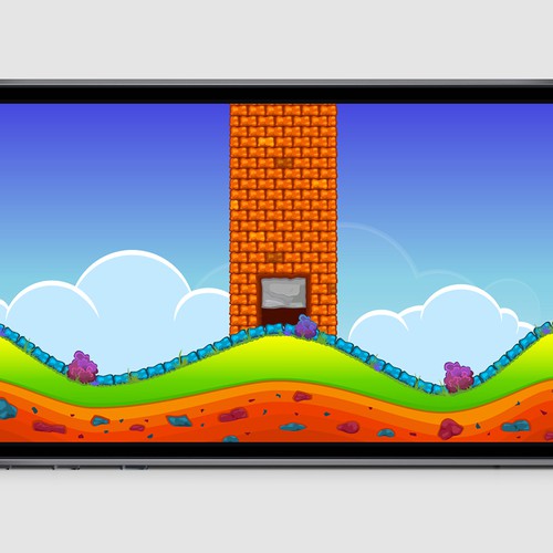 Iphone Game Design like Tiny wings-ontwerp door Mirceski