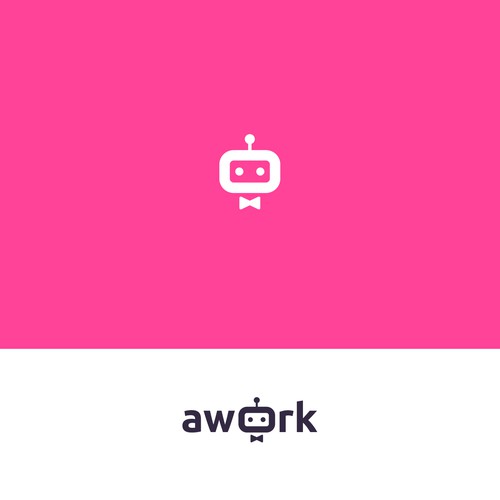 New logo for AI-based productivity software "awork" Design by Angela Cuellar