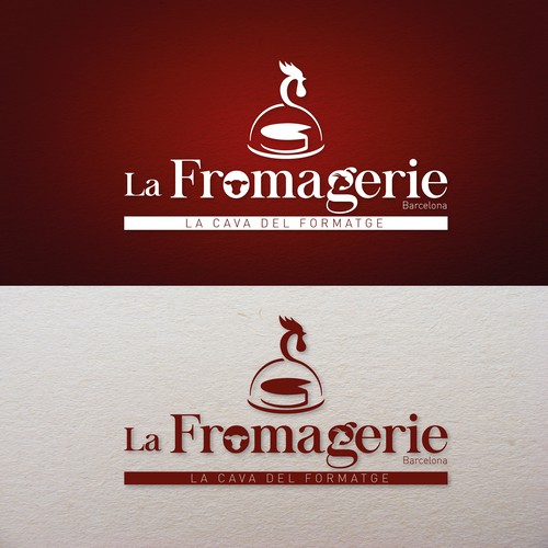 "Création d'un logo de concept stores de vente de fromages français à Barcelone" winning Logo & brand identity pack by NP3