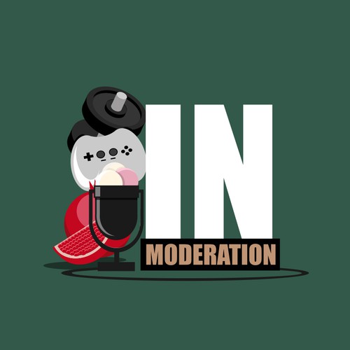 Update a logo for a fun health based podcast - In Moderation Design by Radiant1976