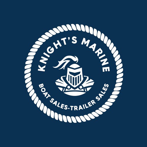 Knight Marine Logo Design by pedroferreirafonseca