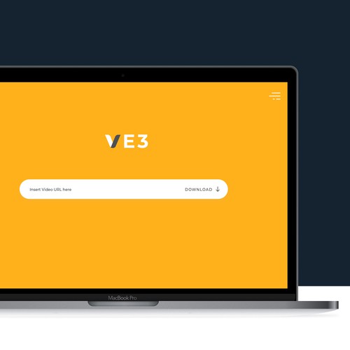 VE3 - Simple Video Downloader Website | Google Style Ontwerp door jezz