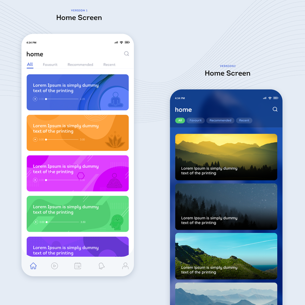 Social Media App for Meditation