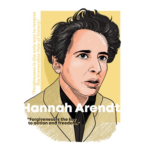 Hannah Arendt illustriert Réalisé par Yoky Artistic