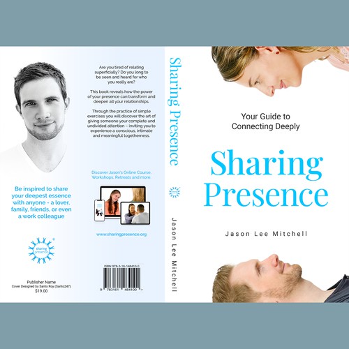 Mindfulness Book Cover on Sharing Presence Design by SantoRoy71