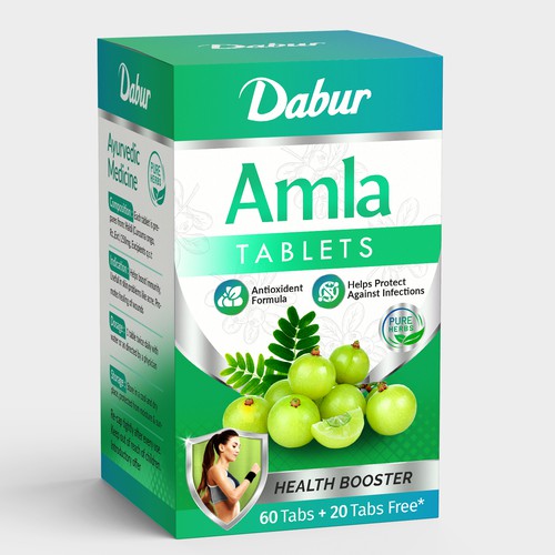 Premiumising Dabur's Pure Herbs range Design by Creative Selection