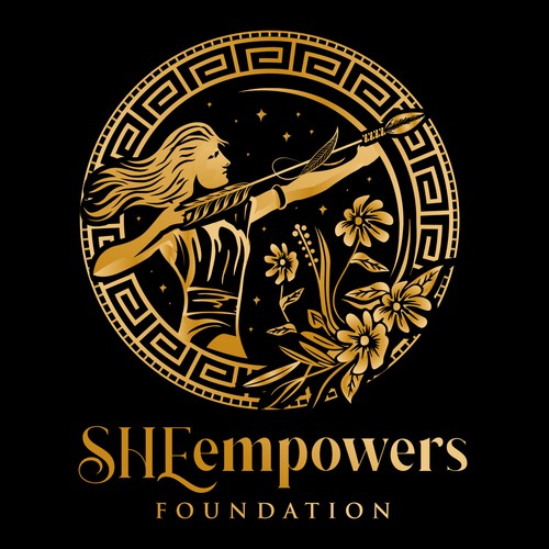 SHEempowers - luxurious design of a woman preferrably in some kind of a circle to appeal to women professionals Design by Jacob Gomes