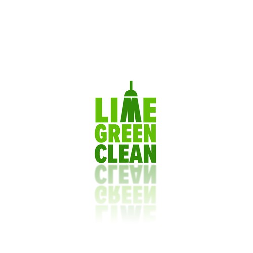 Lime Green Clean Logo and Branding Diseño de inbacana