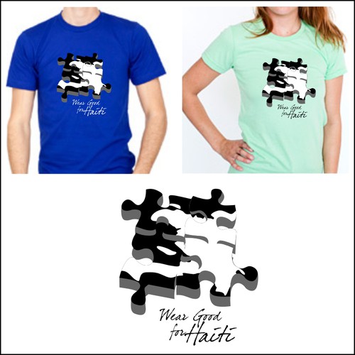Design di Wear Good for Haiti Tshirt Contest: 4x $300 & Yudu Screenprinter di cahsugian