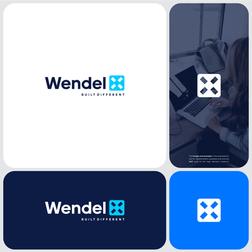 Luxury Logo Design for Wendel X — A Premium Construction Brand Built Different Design by H A Y Z A