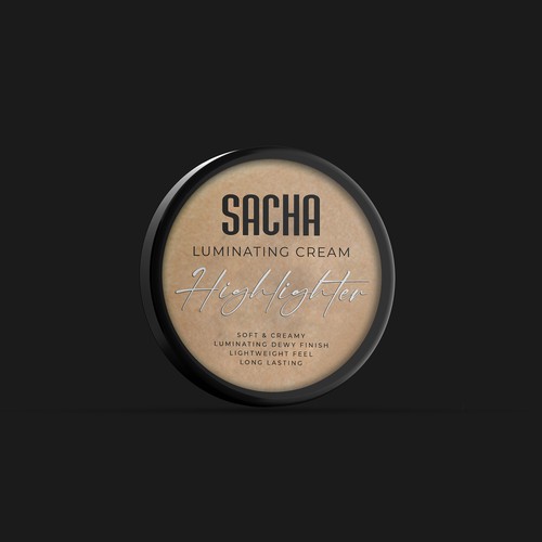 Sacha Luminating Cream Highlighter Design by Baba Gafarov