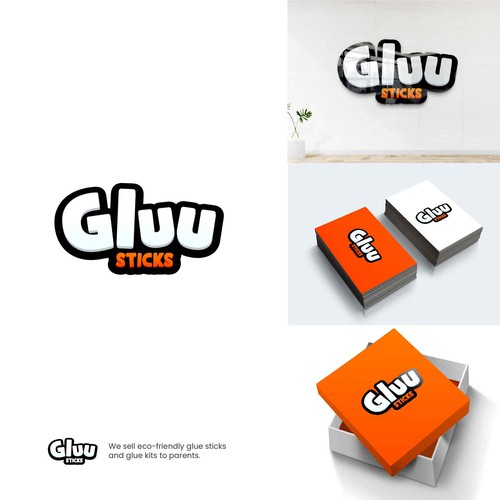 Design a kid friendly logo for an eco-friendly glue stick line Design by Z Creatives