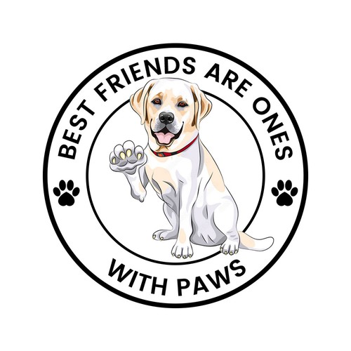 Design an amazing sticker for passionate dog owners and dog lovers Design by Xnine