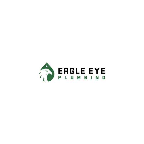 Eye catching and very marketable logo for plumbing company. The company name is Eagle Eye Plumbing Design by SuperBlast99