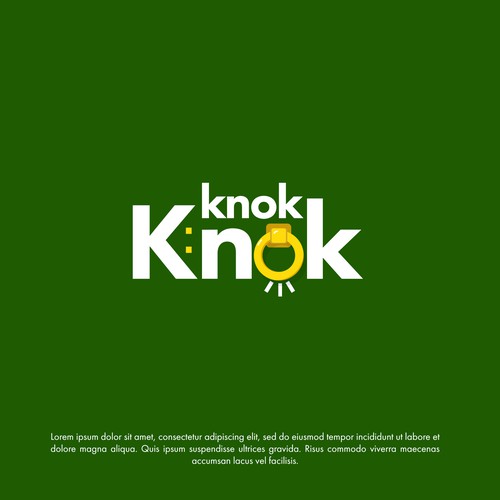 New Social Property Search App Logo NEEDED! Knok Knok Design von Nassim Ahmadi