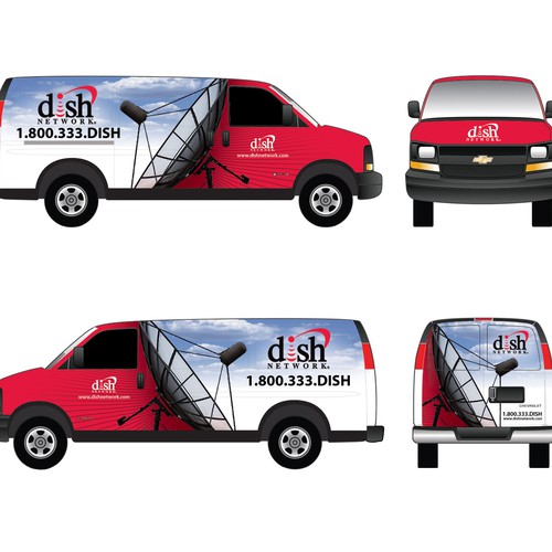 V&S 002 ~ REDESIGN THE DISH NETWORK INSTALLATION FLEET Design by sasanikolic