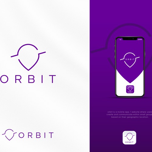 Memorable logo for a location-based social media app Design von SiddhArt