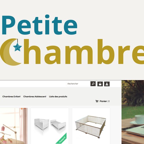 Créer le logo de www.petitechambre.fr