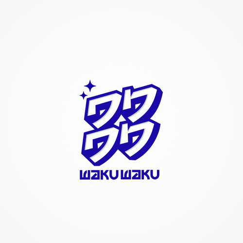 Waku Waku App Logo! Design by JANTUNGHATI