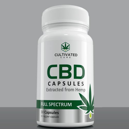 Label design for a CBD product Design by Aalamvision