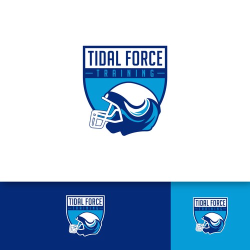 Football training logo that translates well to apparel Design by rzaltf