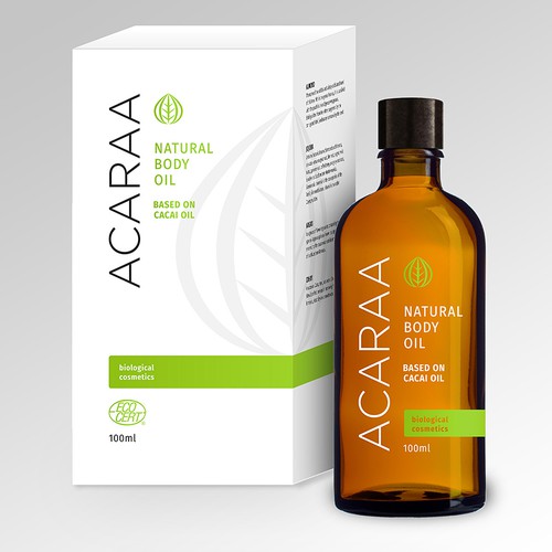 Creative Packaging Design for Natural Cosmetic Line Design by Floating Baron