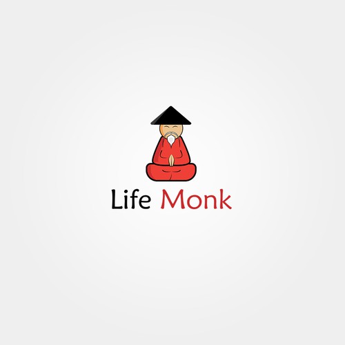 Design a playfully badass wise old man logo for LifeMonk Design by Kovacev