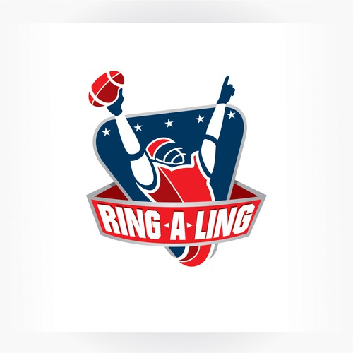 Create an attractive logo for the fantasy football championship ring