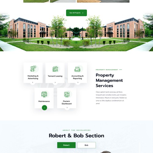 **Upgrade** existing website.  Tons of High Res existing imagery! Design by FuturisticBug