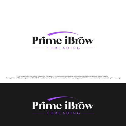 We need Modern, Attractive and Beautiful logo for Eyebrow Threading Salon Design by San Holo