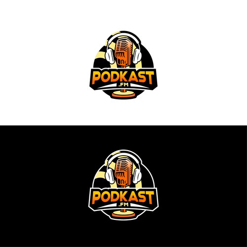 📣 our PODKAST.FM radio needs its logo Design by Print_design